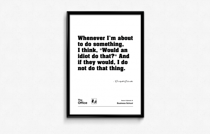 The Office Poster Print Wall Art