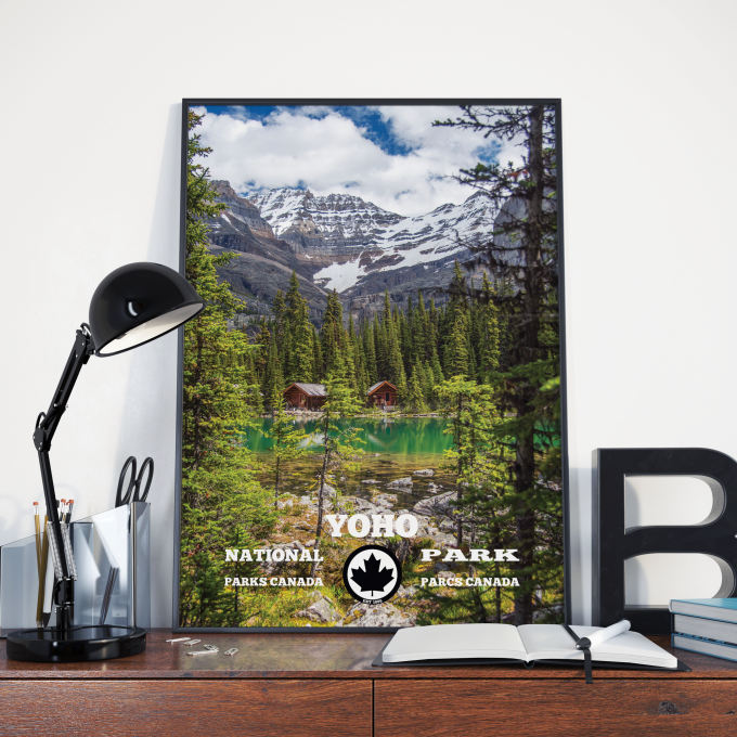 Yoho National Park WPA Poster Print Wall Art