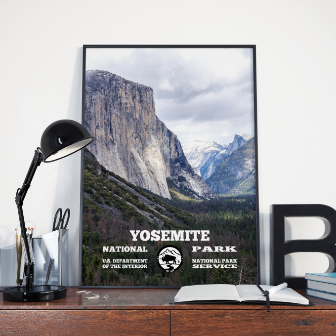 Yosemite Print Poster