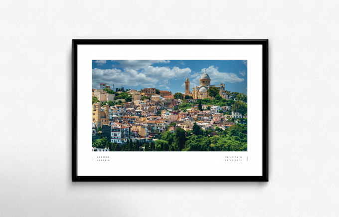 Algiers Poster Print Wall Art