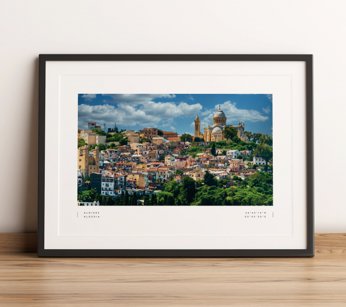 Algiers Poster Print Wall Art