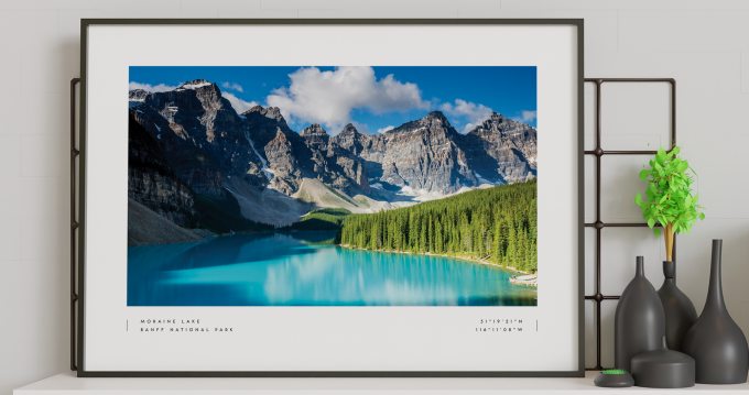 Banff - Moraine Lake Print