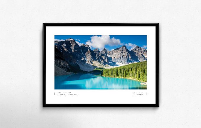 Banff - Moraine Lake Print