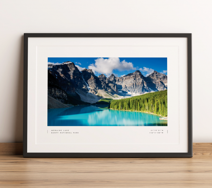 Banff - Moraine Lake Print