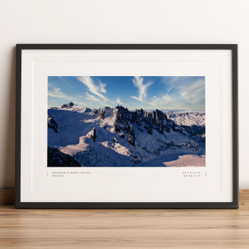 Chamonix - Alps Poster Print Wall Art