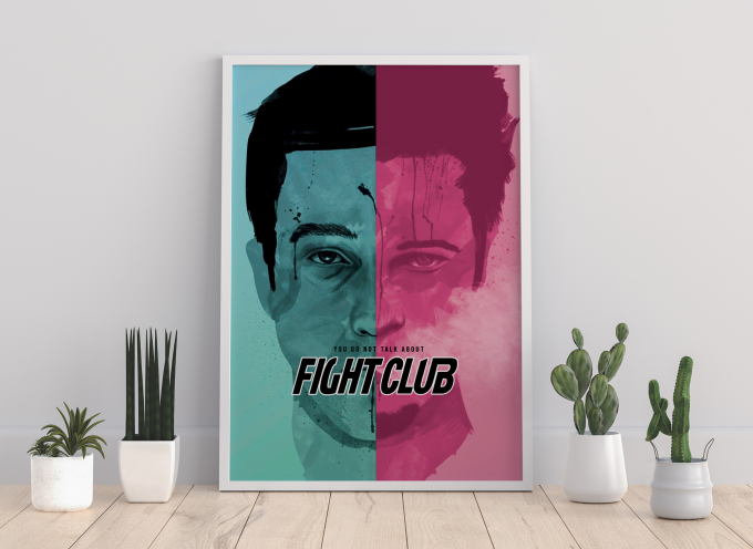 Fight Club Poster Print Wall Art