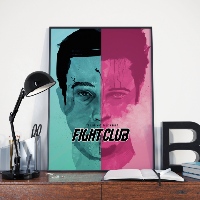 Fight Club Poster Print Wall Art