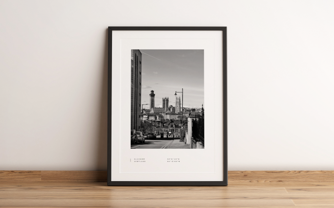 Glasgow Poster Print Wall Art