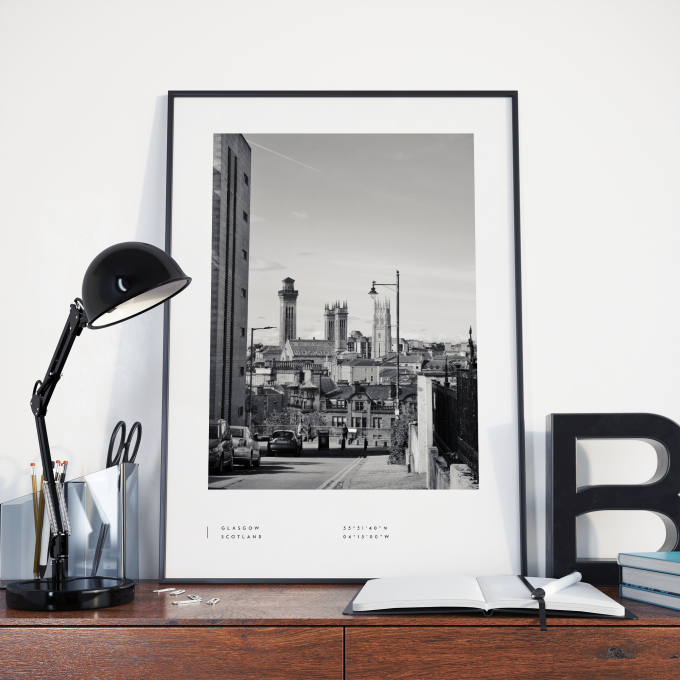 Glasgow Poster Print Wall Art