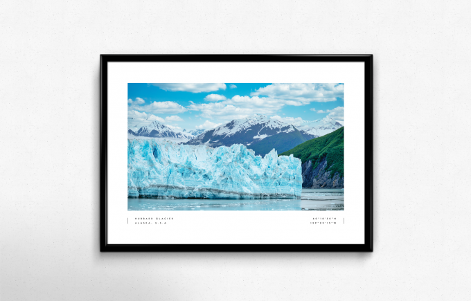 Hubbard Glacier - Alaska Print