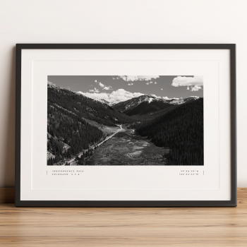 Independence Pass Poster Print Wall Art