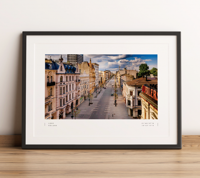 Lodz Poster Print Wall Art