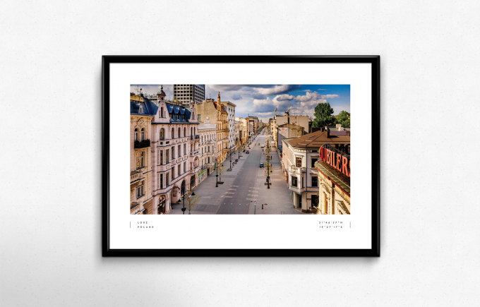 Lodz Poster Print Wall Art