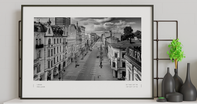 Lodz Poster Print Wall Art