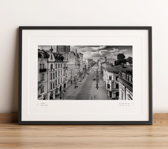 Lodz Poster Print Wall Art