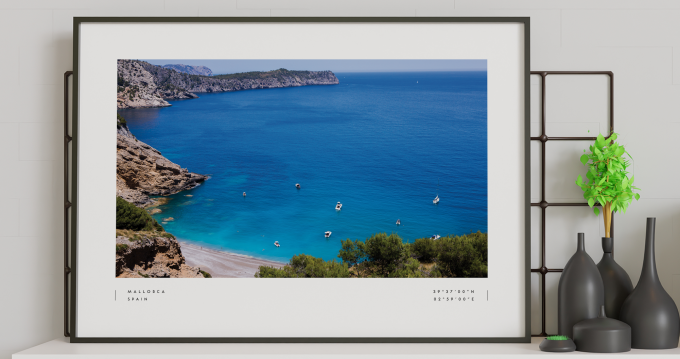 Majorca Poster Print Wall Art