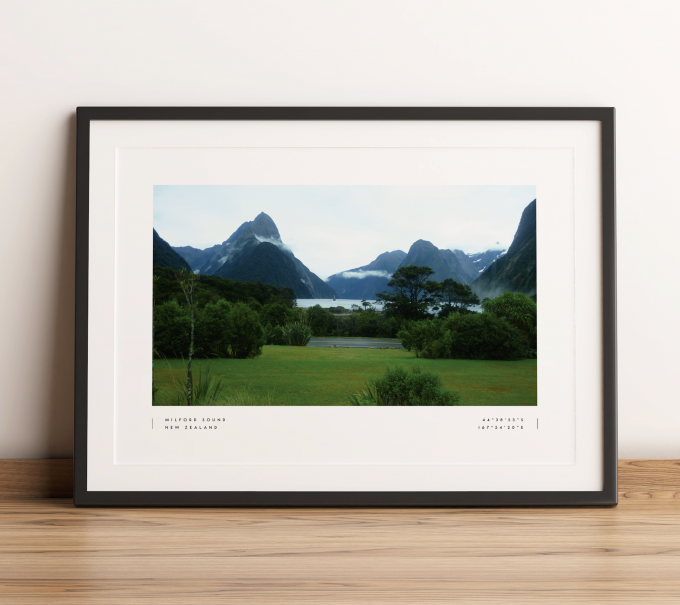 Milford Poster Print Wall Art