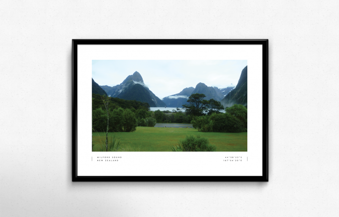 Milford Poster Print Wall Art