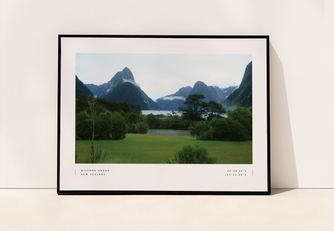 Milford Poster Print Wall Art