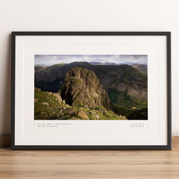 Pillar Rock - Lake District Print