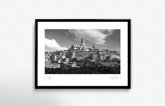 Siena Poster Print Wall Art