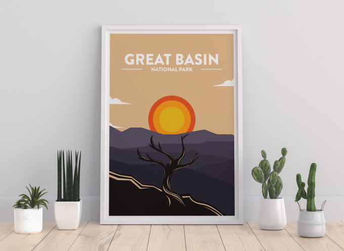 Great Basin - National Park Print Poster Wall Art