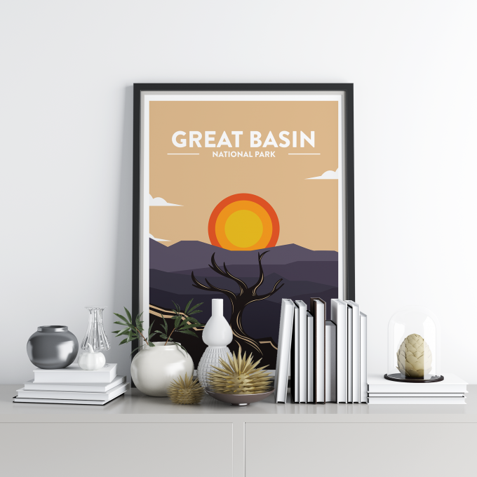 Great Basin - National Park Print Poster Wall Art